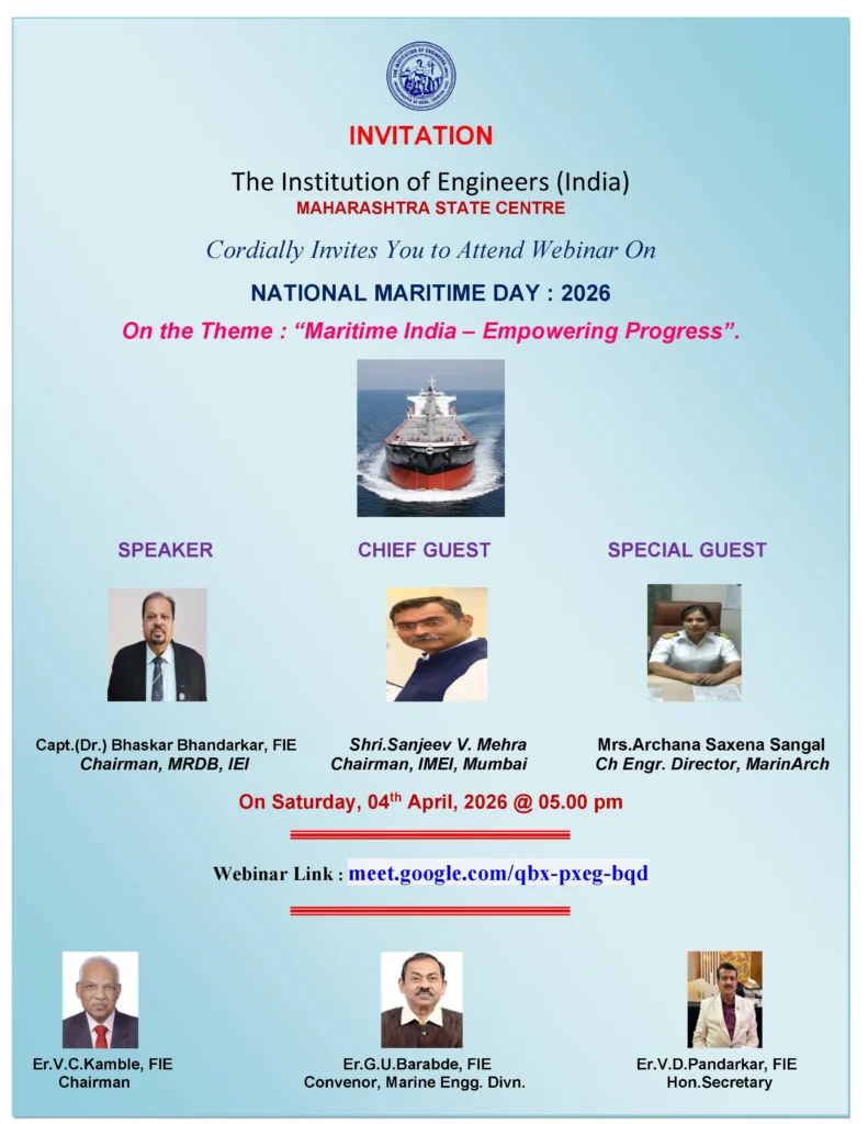 National Maritime Day 2026 – Webinar